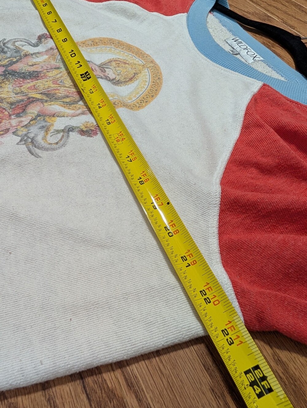 Wildfox Goddess Raglan Sweatshirt Size M - Picture 7 of 7